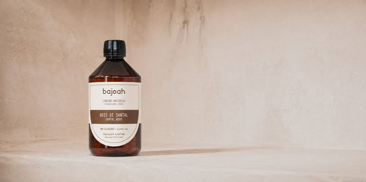 Liquide Vaisselle Bois de Santal — Dégraissant & Parfumé
