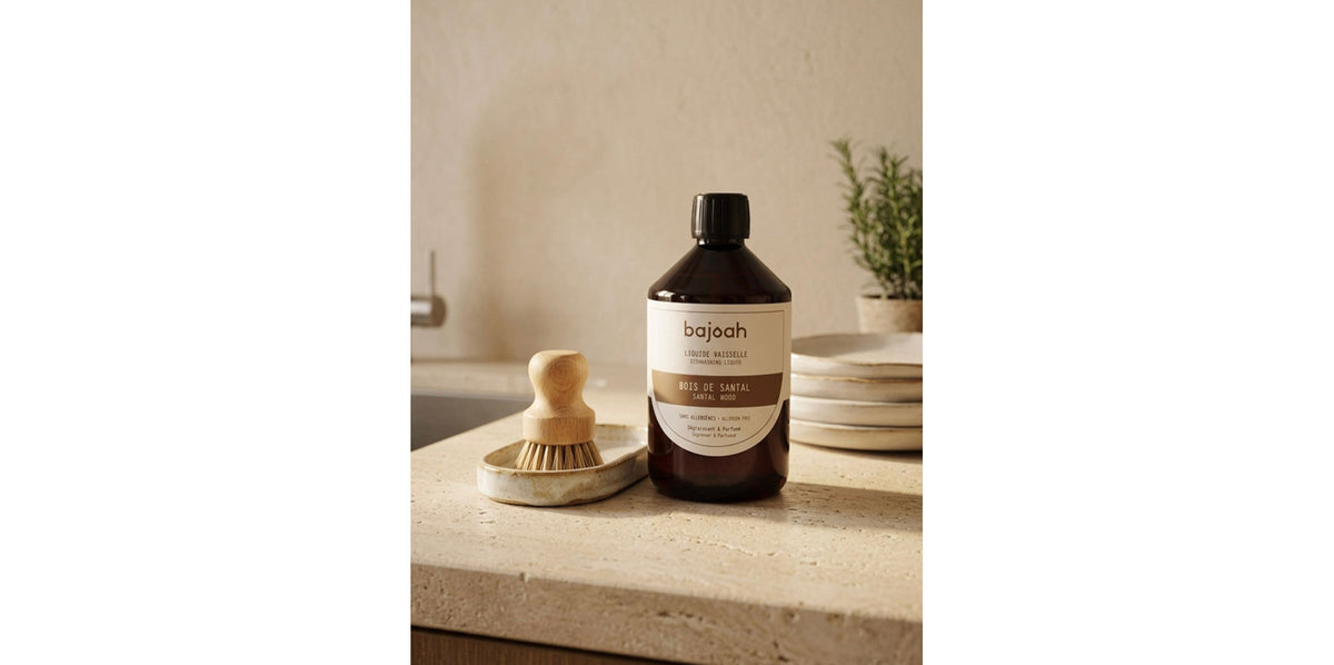 Liquide Vaisselle Bois de Santal — Dégraissant & Parfumé