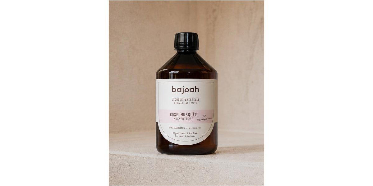 Liquide Vaisselle Rose Musquée — Dégraissant & Parfumé