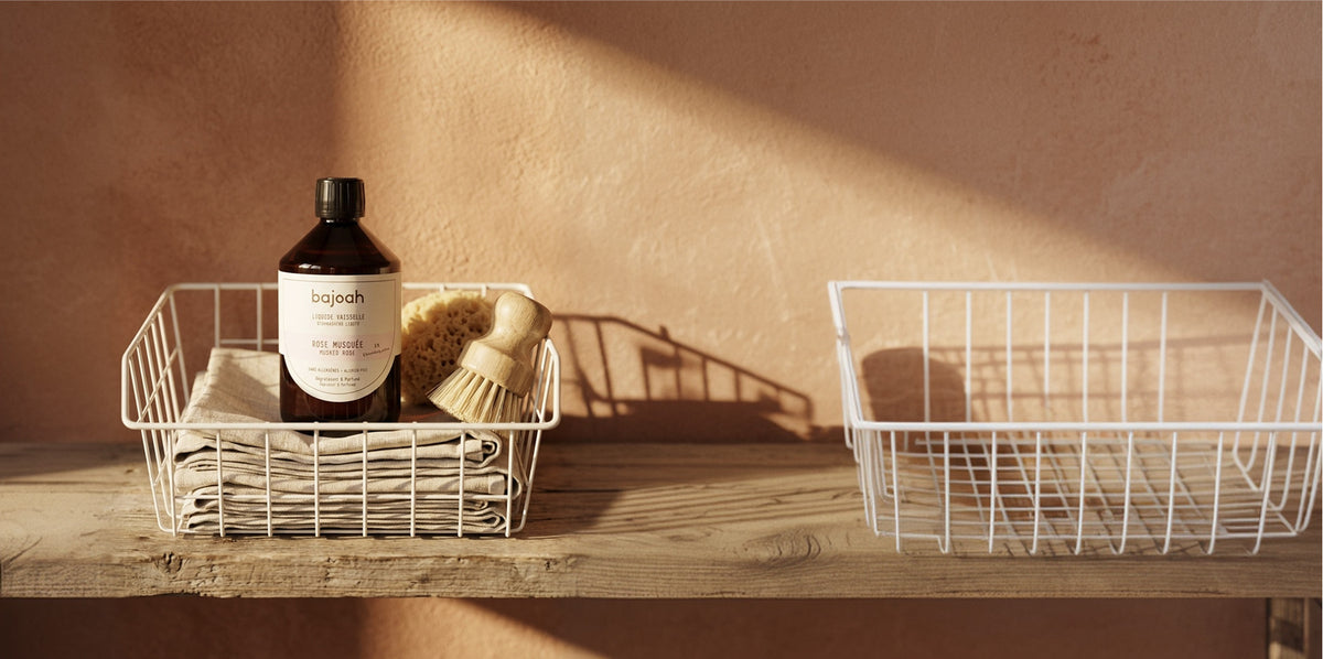 Liquide Vaisselle Rose Musquée — Dégraissant & Parfumé