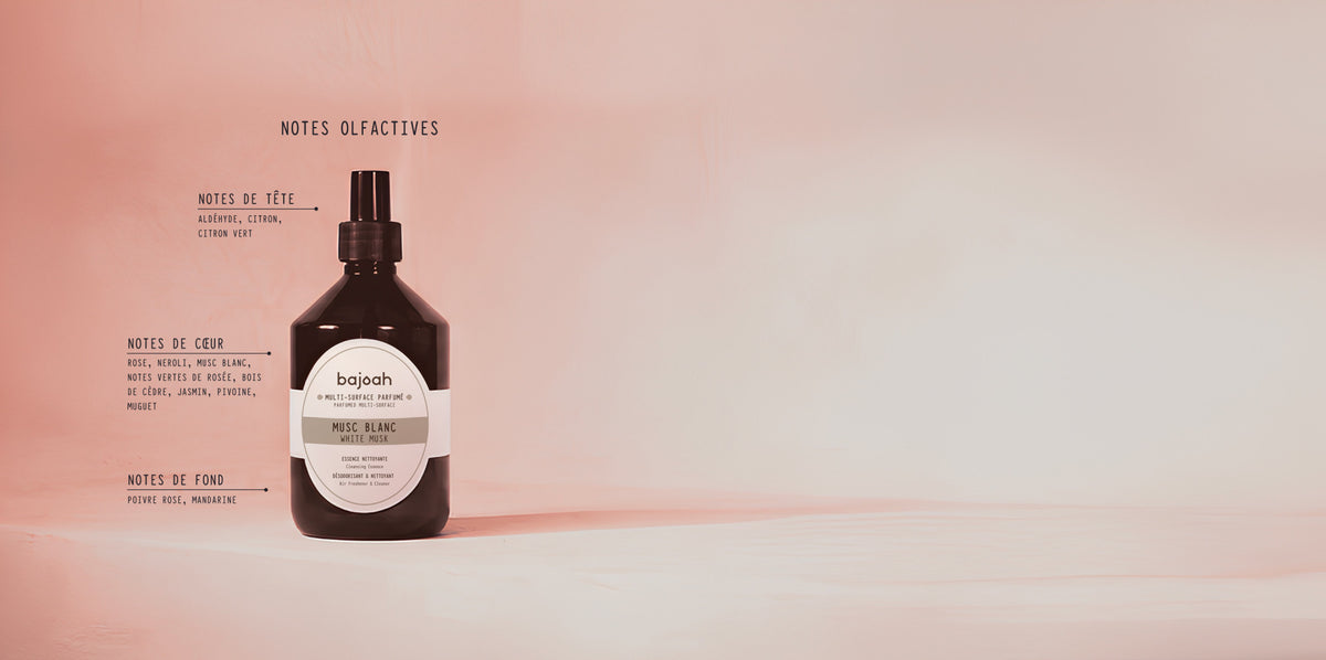 MULTI-SURFACE MUSC BLANC – NETTOYANT & PARFUMÉ